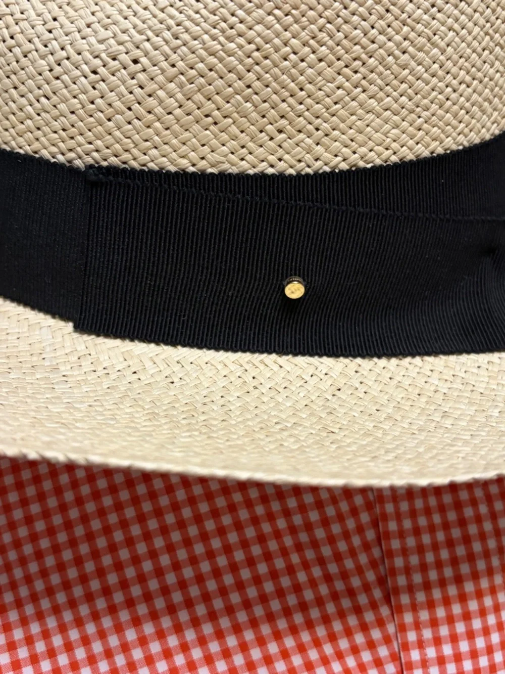 NWOT Cuyana Panama Ecuador Straw Hat size 59 - Large, XL Never Used ?Packable?